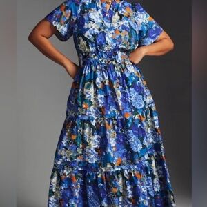 MAJOR ISO Anthropologie smoerset maxi dress *NOT FOR SALE*